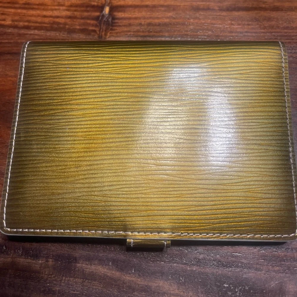 Louis Vuitton Textured Gold Agenda